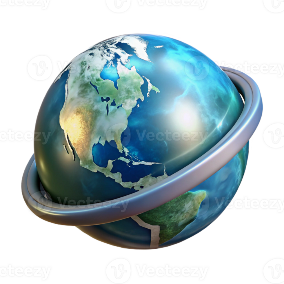 magnificent traditional Hologram of Planet Earth Rotating Cutout professional png