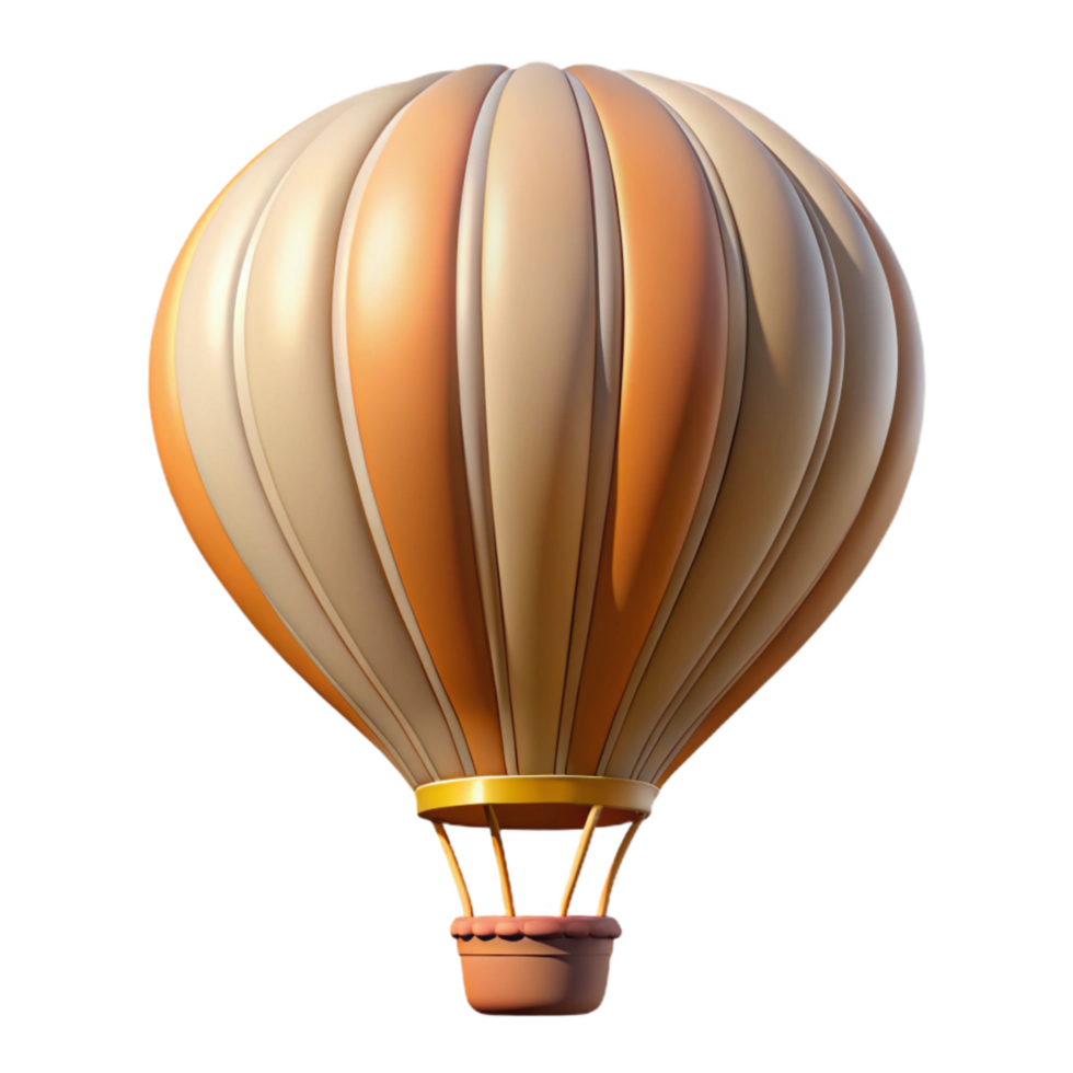 wonderful vintage Hot Air Balloon Soaring Transparent Background exclusive png