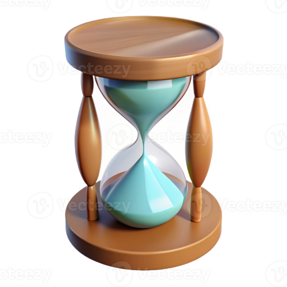magnificent contemporary Hourglass Angled View Isolated detailed png