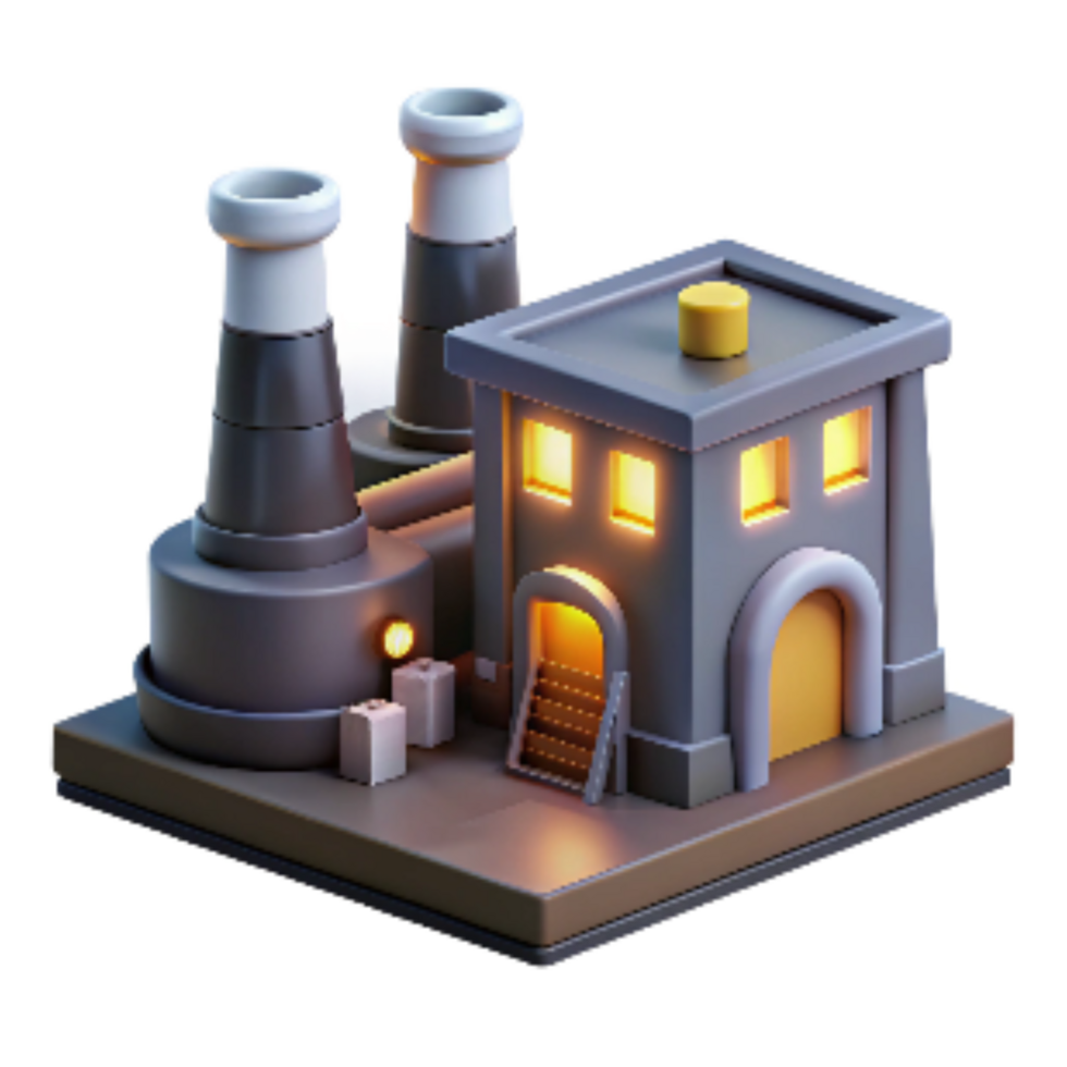 wonderful creative Industrial Design Gears and Pipes Cutout original png