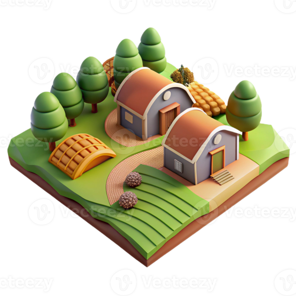 extraordinary vintage Isolated Geometric Farm Fields Drone View premium png
