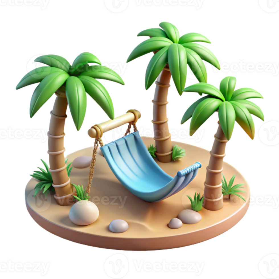 stunning minimalist Isolated Tropical Beach with Clear Water Transparent Background detailed png