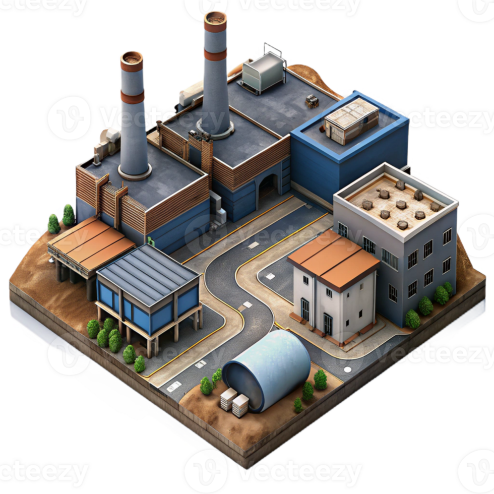 vibrant rustic Isometric Game Map Tiles Isolated Element exclusive png