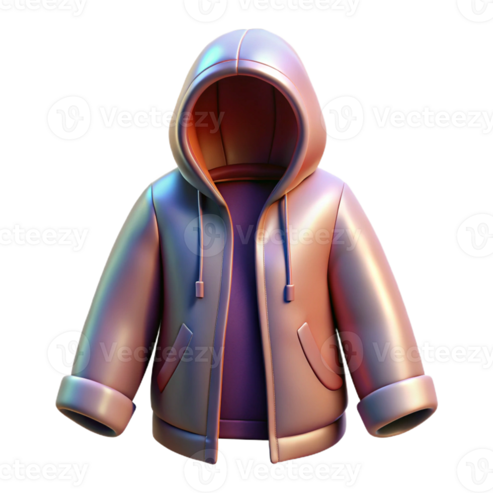 extraordinary artistic Jacket Hooded Design Transparent Cutout detailed png