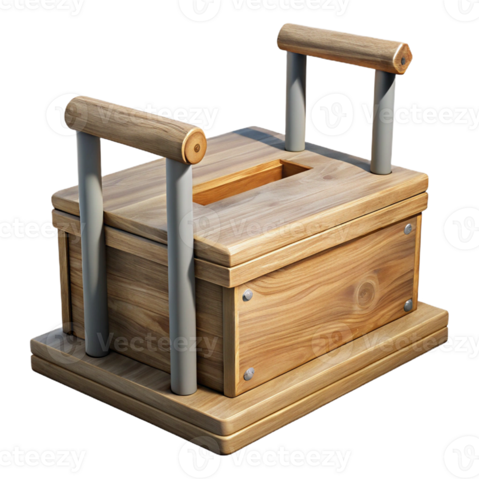 serene abstract Jump Box Plyometric Wooden Transparent Cutout high resolution png