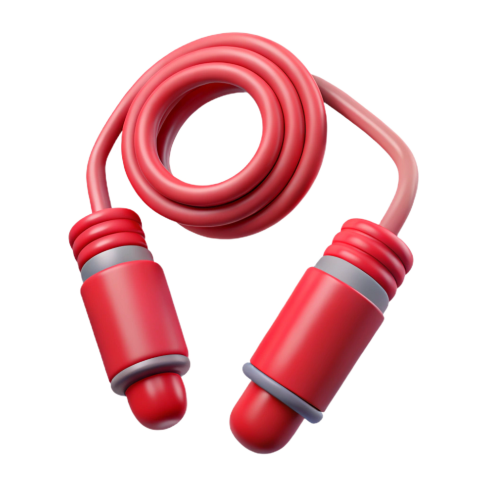 magnificent traditional Jump Rope Red Handles Transparent Cutout genuine png
