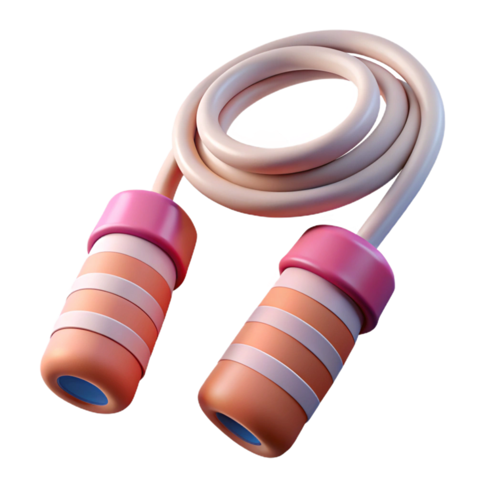 vibrant artistic Jump Rope Speed Rope Style Isolated genuine png