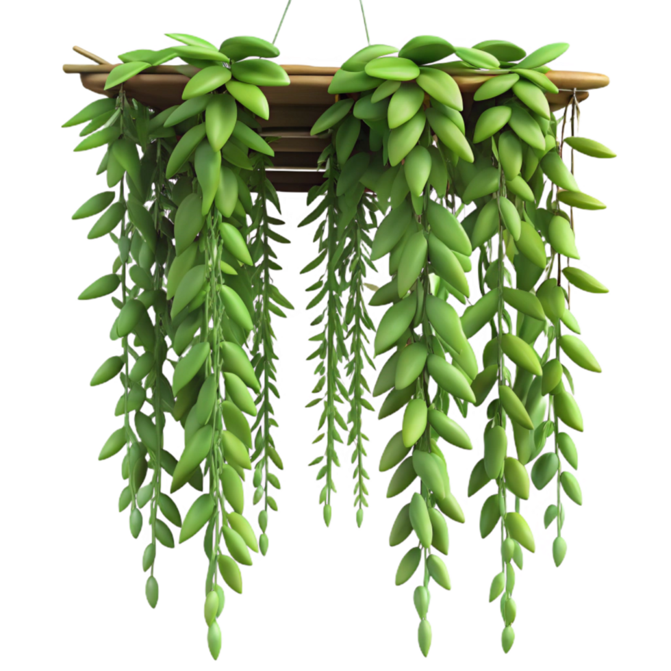 serene rustic Jungle Vines Hanging Down Isolated original png