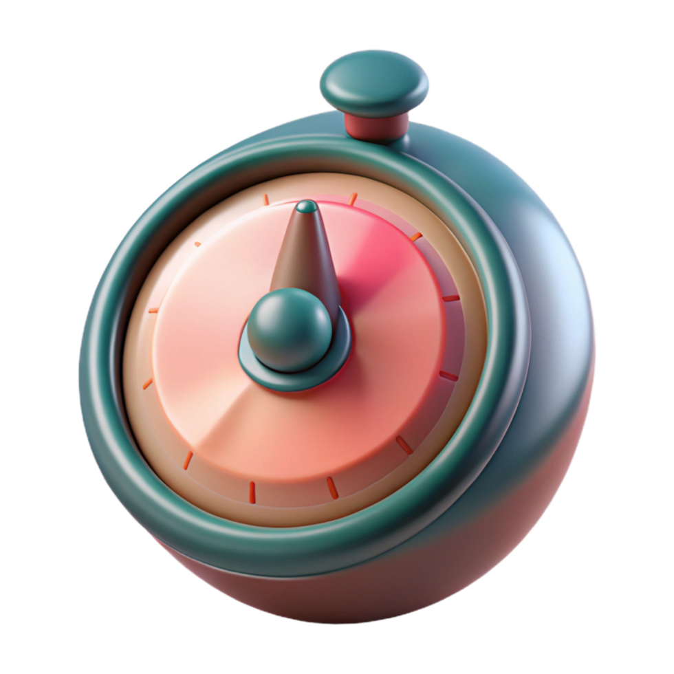 extraordinary creative Kitchen Timer Side View Transparent Background genuine png