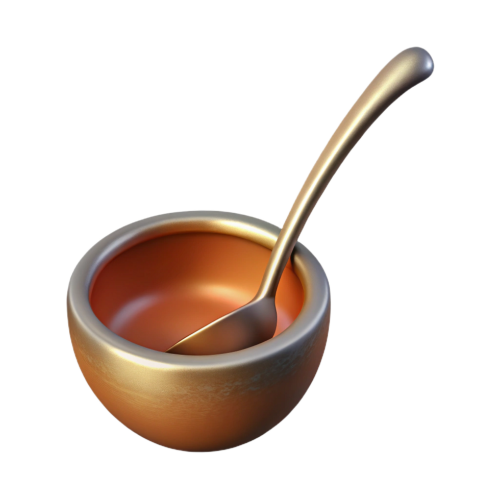 elegant rustic Ladle Cutout for Soup exclusive png