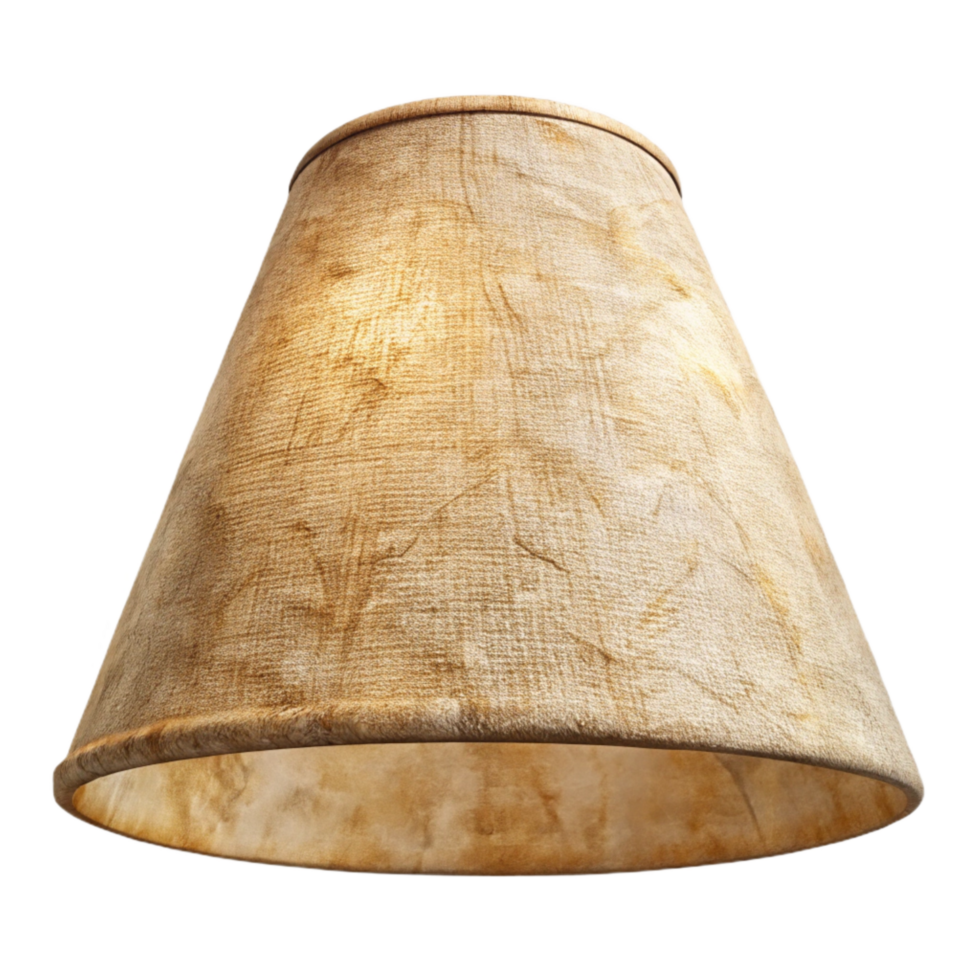 elegant modern Lamp Shade Fabric Beige Transparent Background high quality png