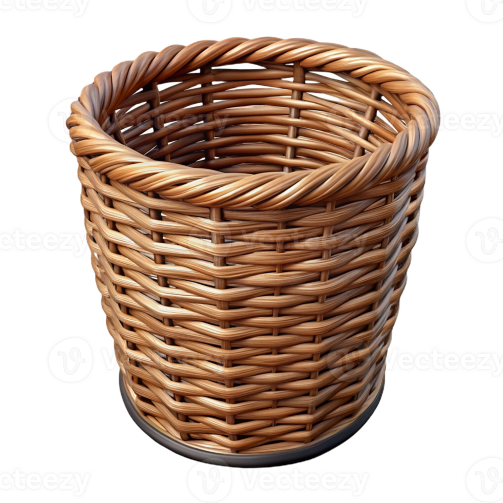 wonderful classic Laundry Basket Wicker Isolated Element exclusive png