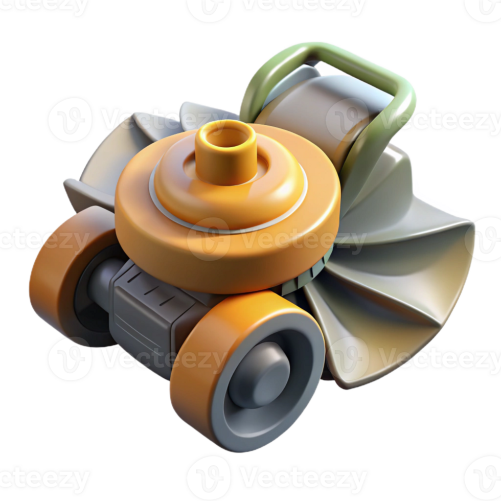 wonderful minimalist Lawn Mower Blades Rotating Motion Blur Cutout genuine png