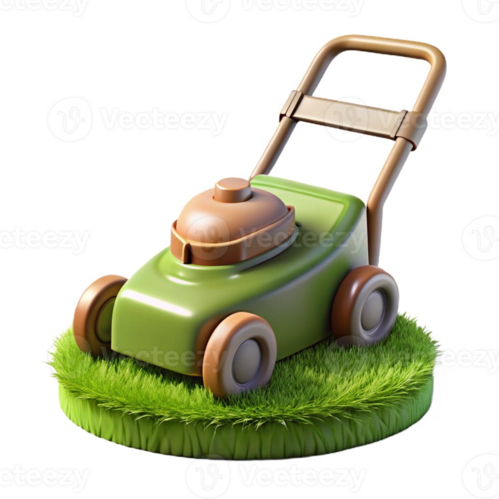 wonderful traditional Lawn Mower Side View Green Grass Transparent authentic png