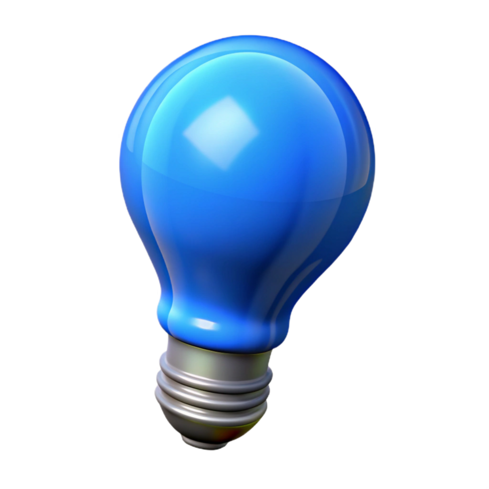 elegant artistic Lightbulb Smart Connected Glowing Yellow Transparent Background premium png
