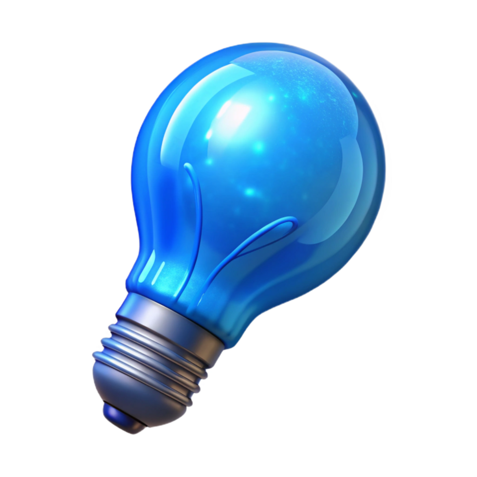 serene classic Lightbulb Smart Connected Glowing Yellow Transparent Background exclusive png