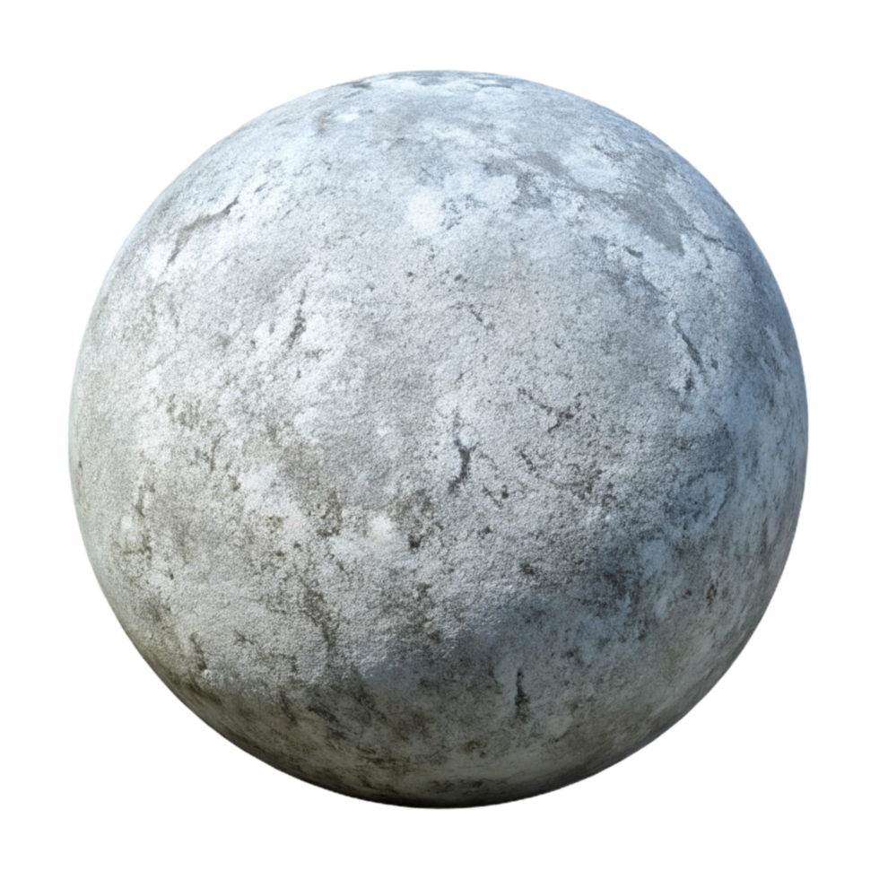 serene minimalist Light Gray Concrete Texture Isolated Element premium png