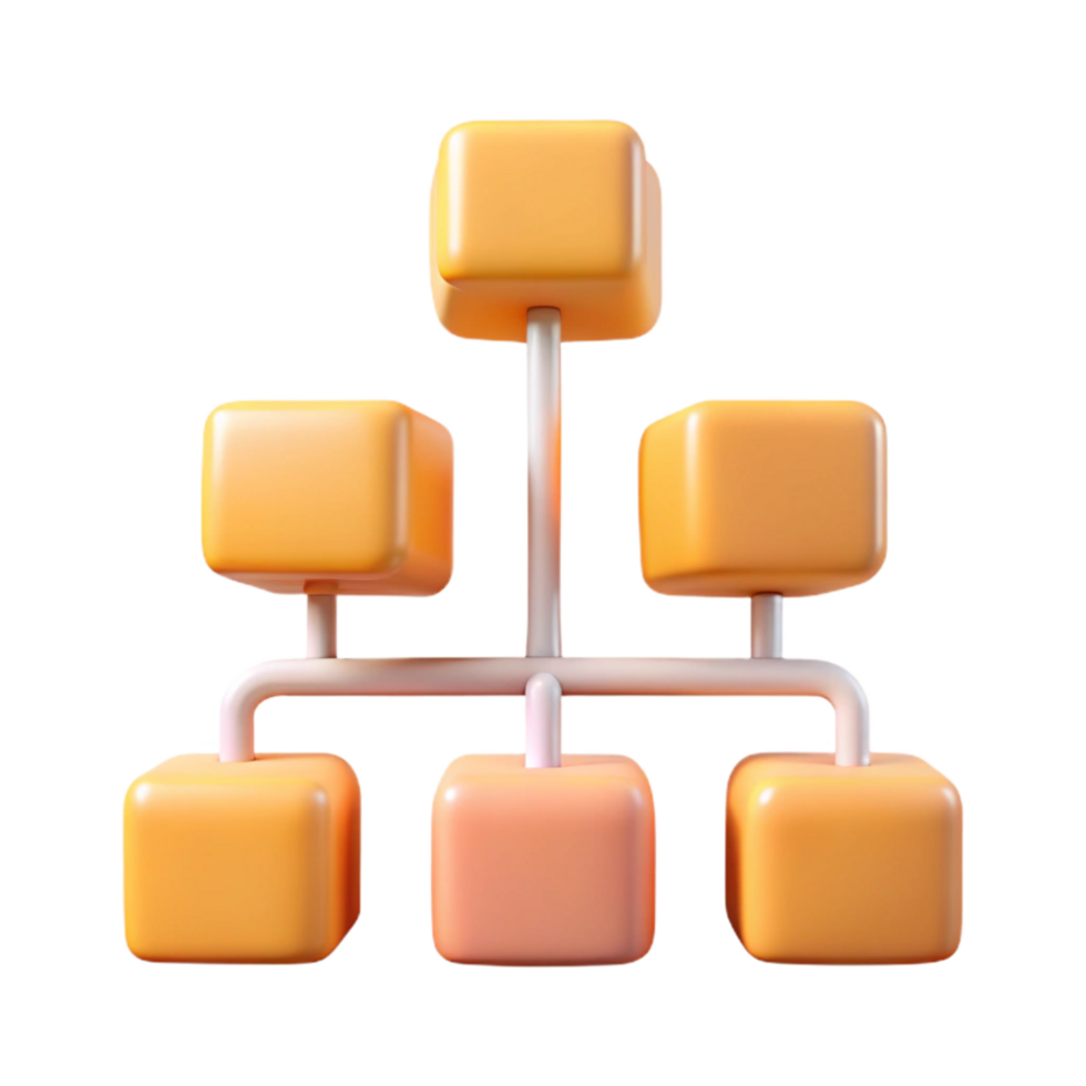 serene abstract Machine Learning Algorithm Flowchart Transparent Background Element exclusive png