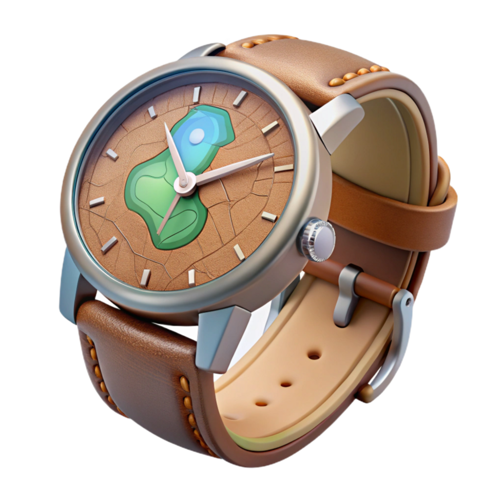 wonderful abstract Luxury Watch Leather Strap Cutout genuine png