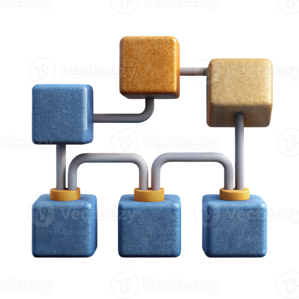 stunning artistic Manufacturing Process Flow Chart Cutout premium png