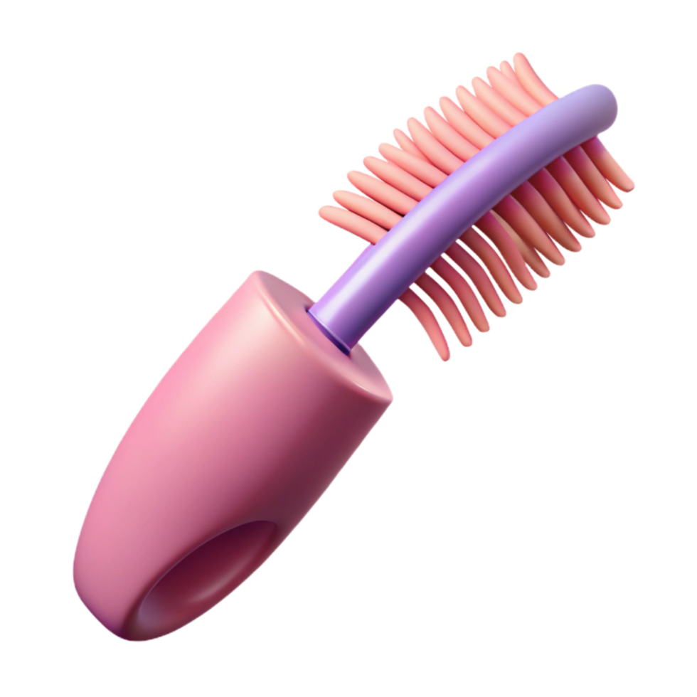 elegant rustic Mascara Brush Curved for Volume Cutout original png