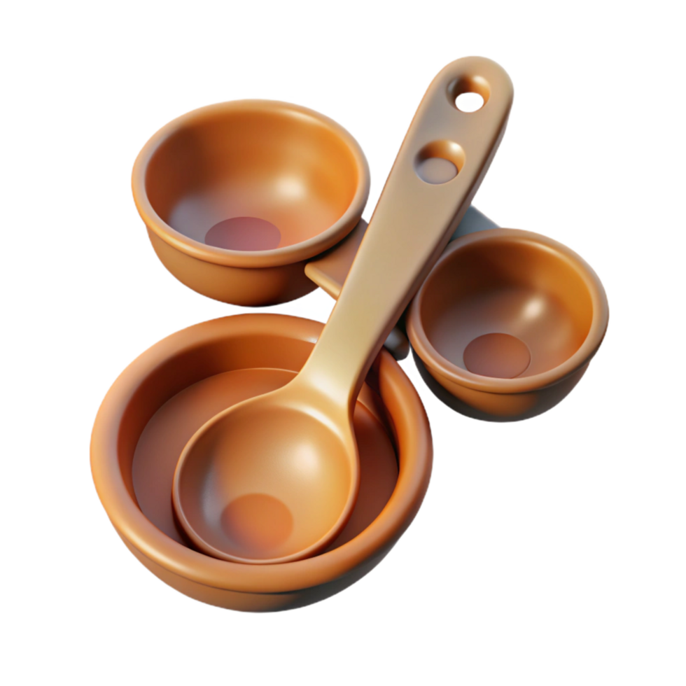 magnificent rustic Measuring Spoons Set Cutout high quality png