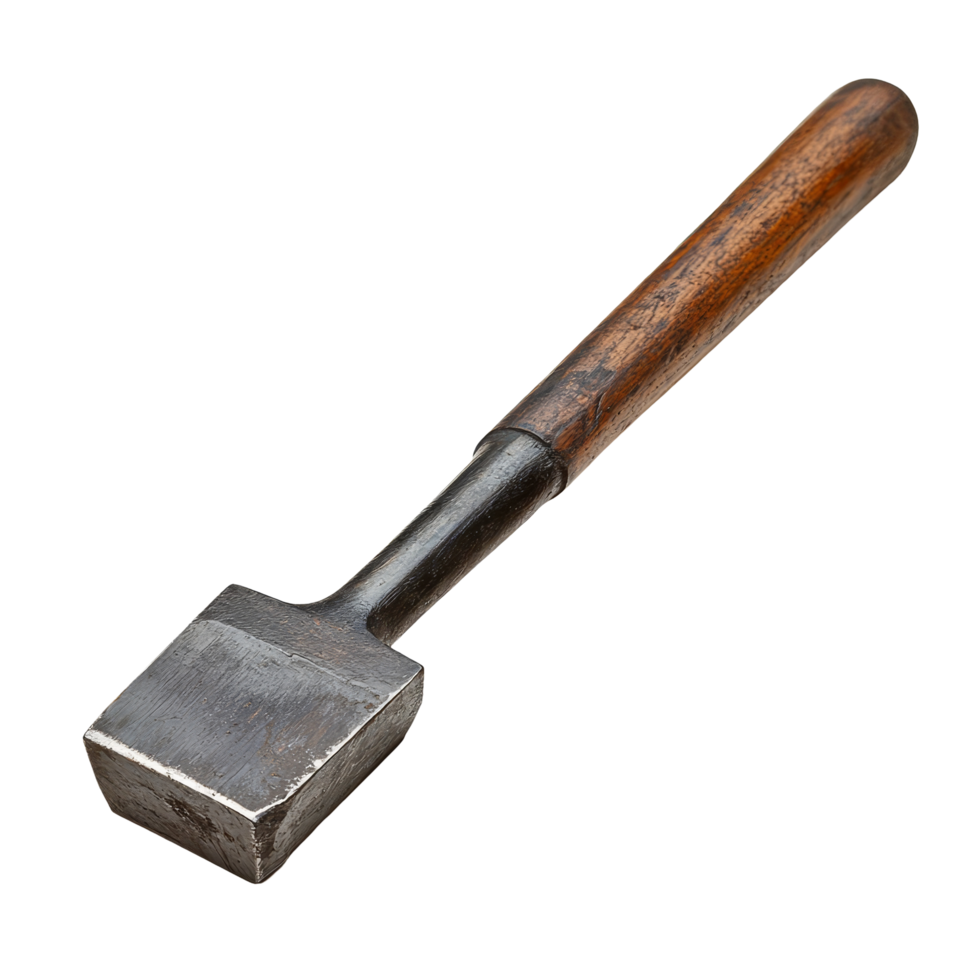 A chisel tool on a clean surface showcasing its craftsmanship and functionality for carving or sculpting activities, Chisel tool isolated png