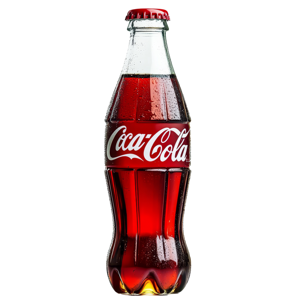 December refreshment in Berlin featuring a classic drink against a bright background, Berlin, Germany December 16 2025 Coca Cola, isolated on transparent transparent background png