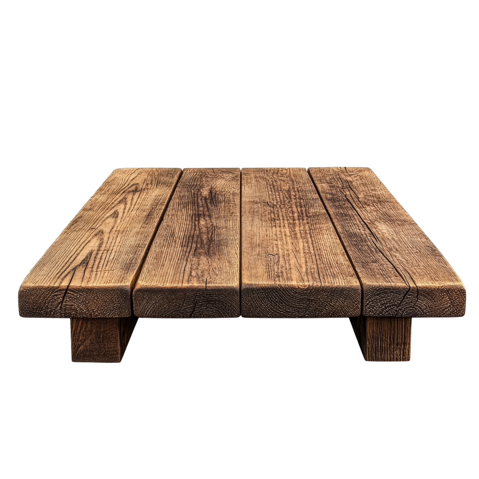 Wood table on a transparent background, ideal for showcasing minimalist design and natural texture, boiled egg isolated on ransparent transparent background png