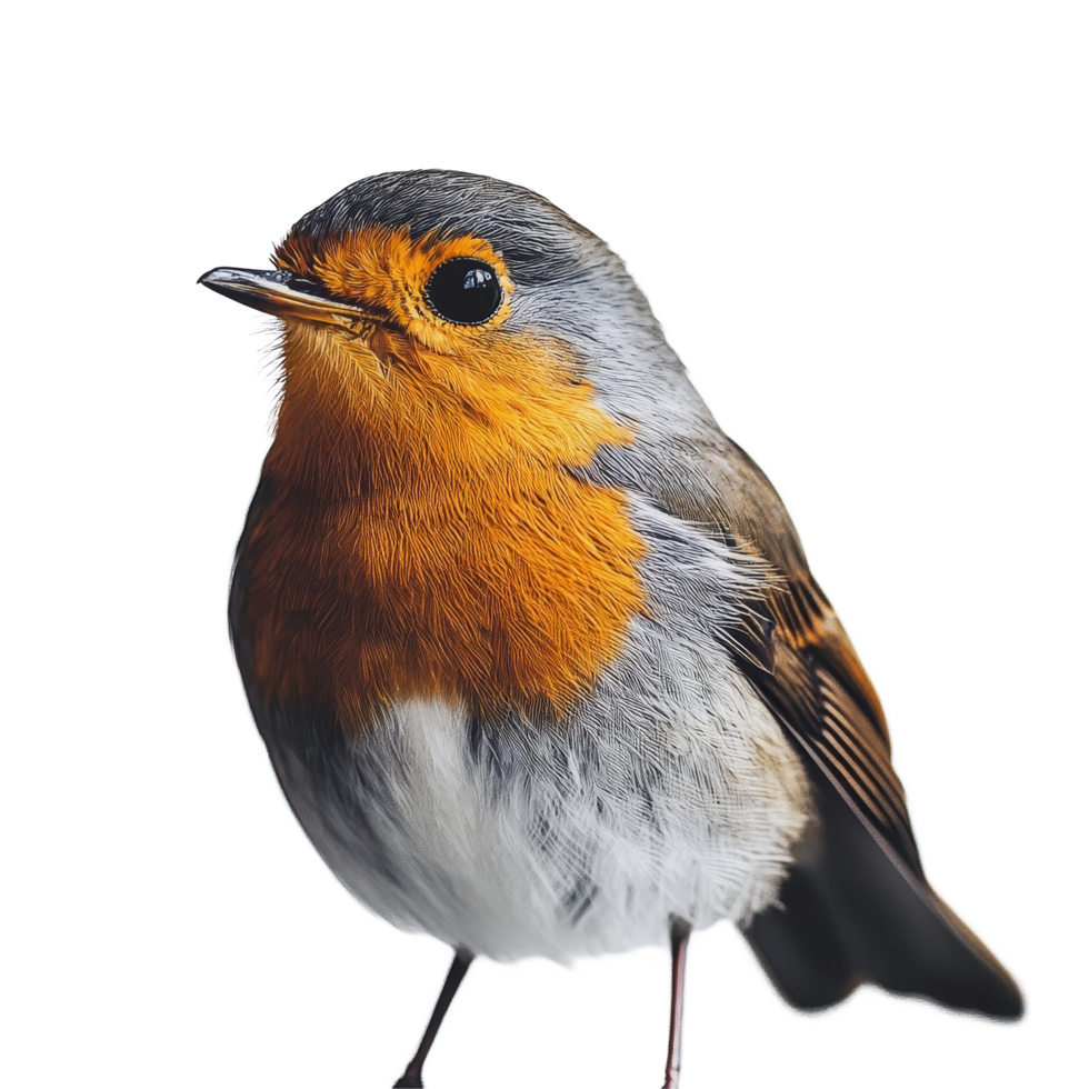A vibrant bird perched against a transparent background showcasing its colorful plumage in detail, bird on transparent background png
