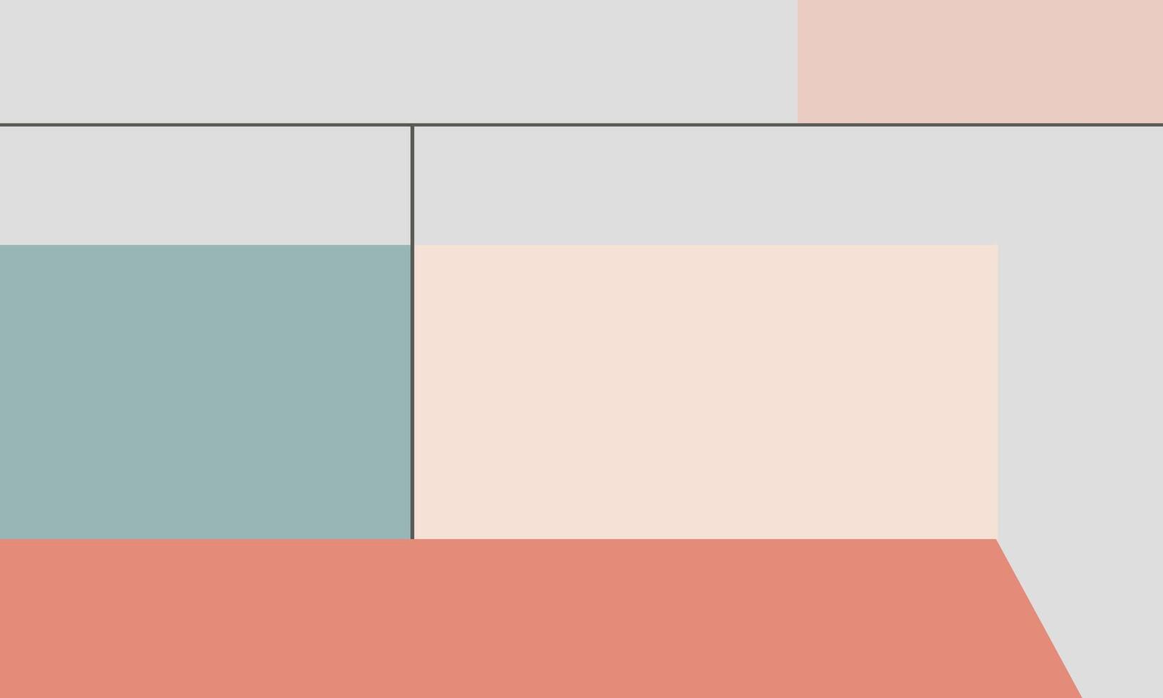 A square with a pink, blue and white color scheme vector