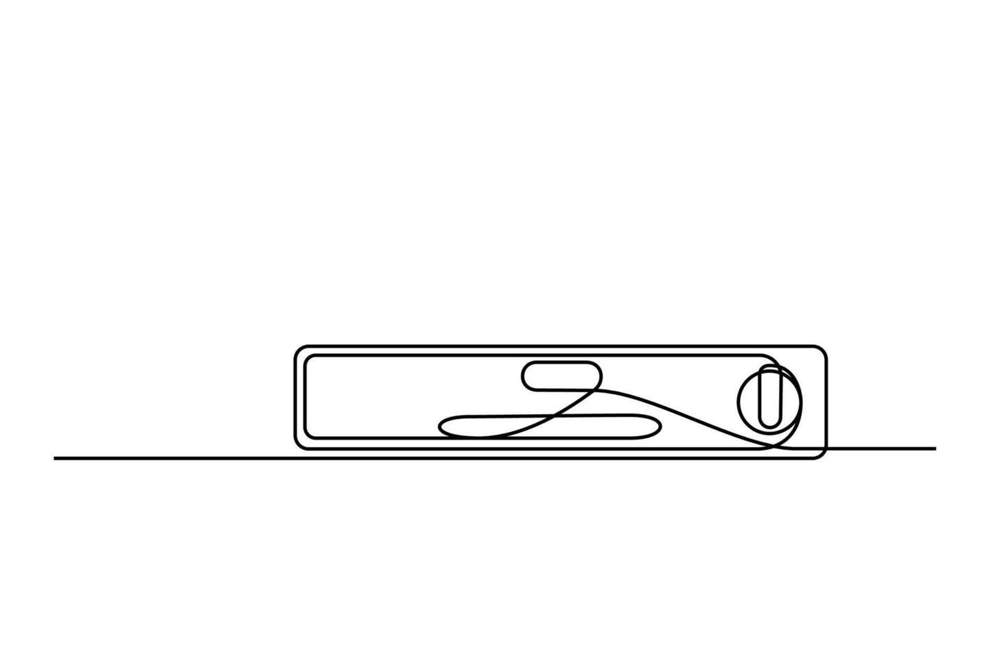 Continuous one line level tool vector