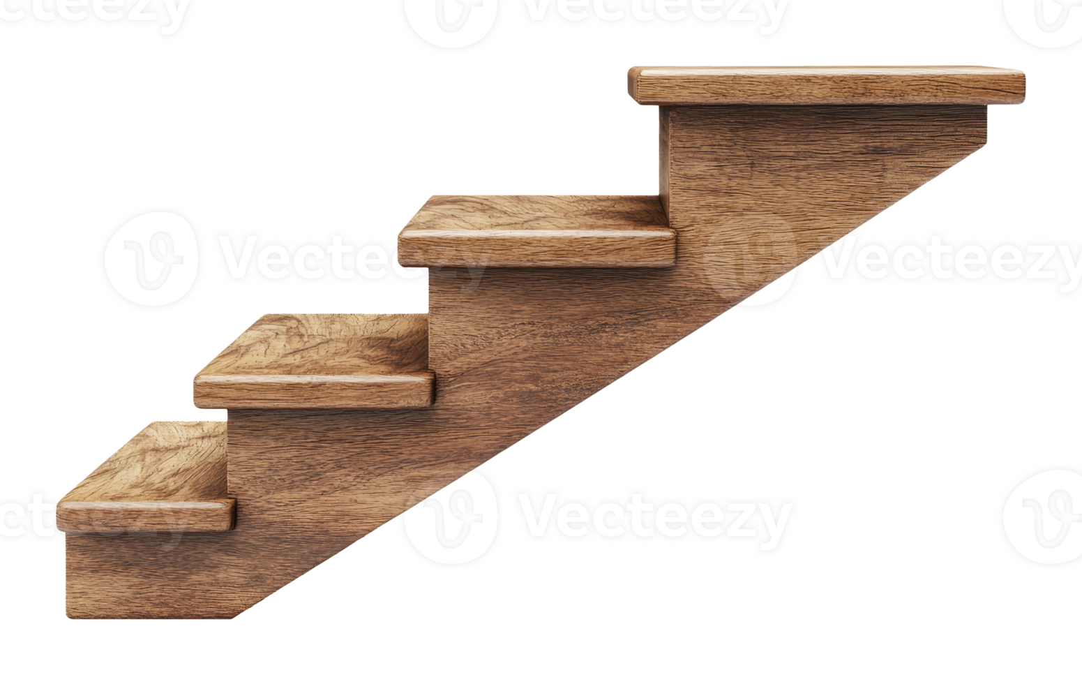 Wooden Staircase, Side View png