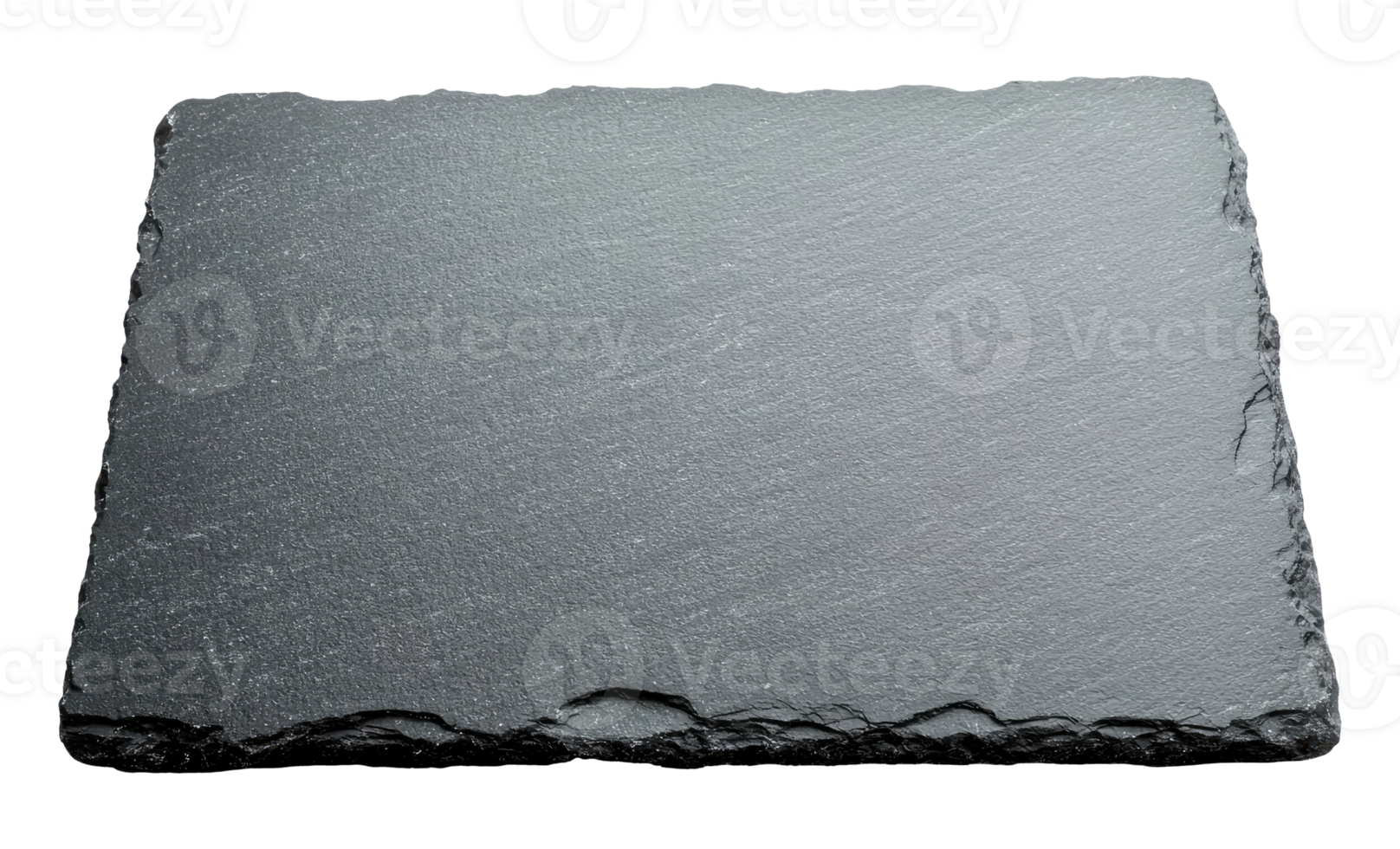 Horizontal Black Slate Stone Isolated png