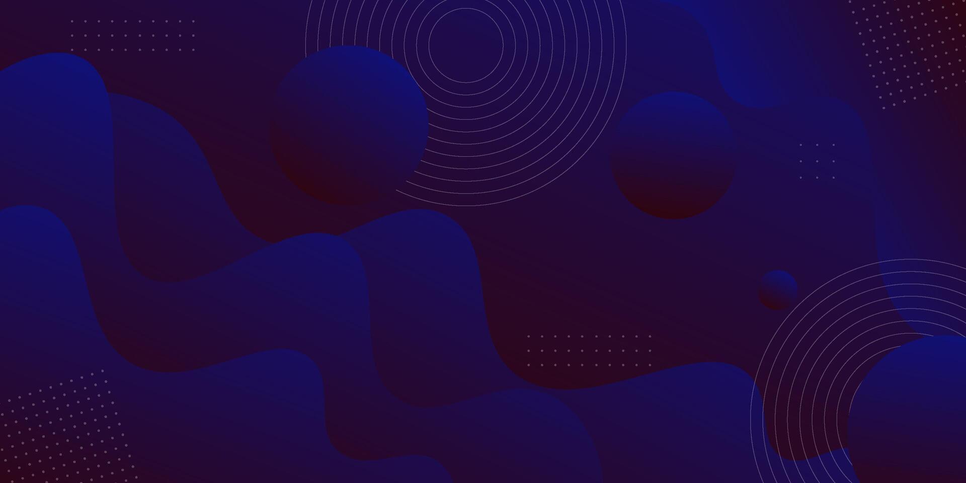 Modern abstract colorful purple and blue gradient wave liquid geometric background with liquid color gradient style. Eps10 vector