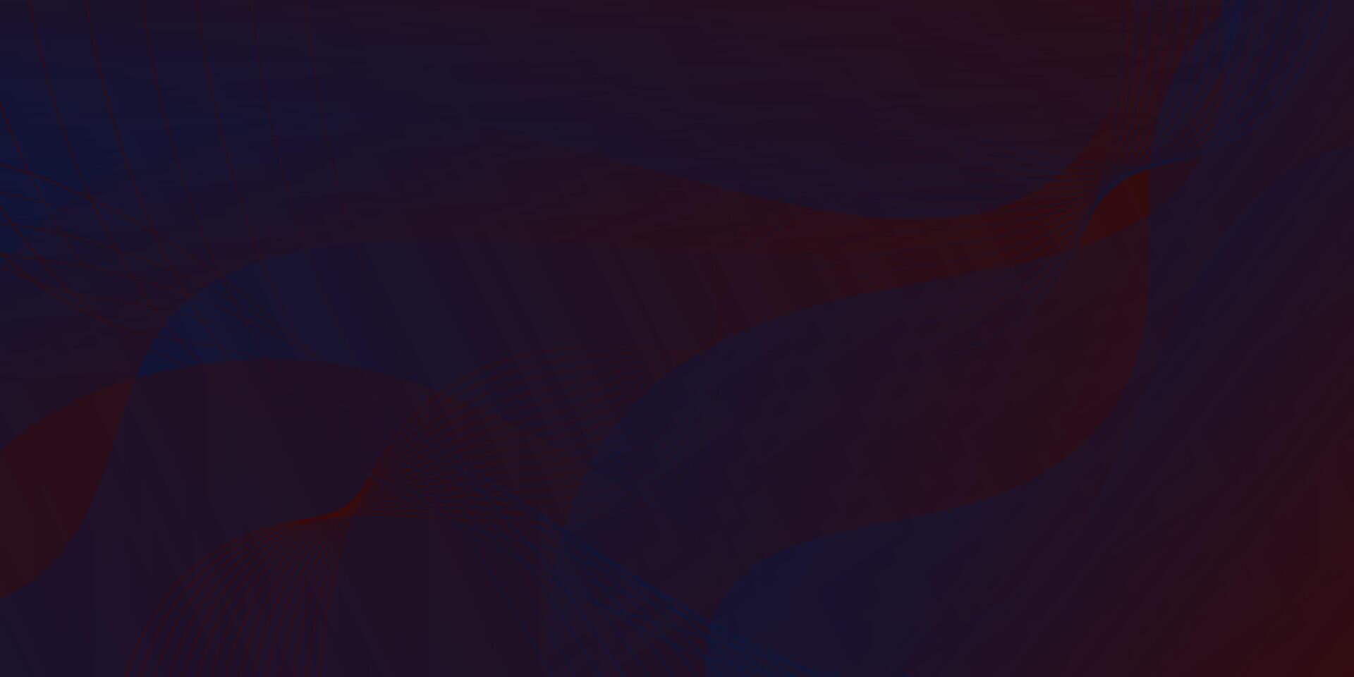 Dark blue gradient illustration background with curved shapes and lines. Abstract background design with simple geometric style. Cool design. Eps10 vector