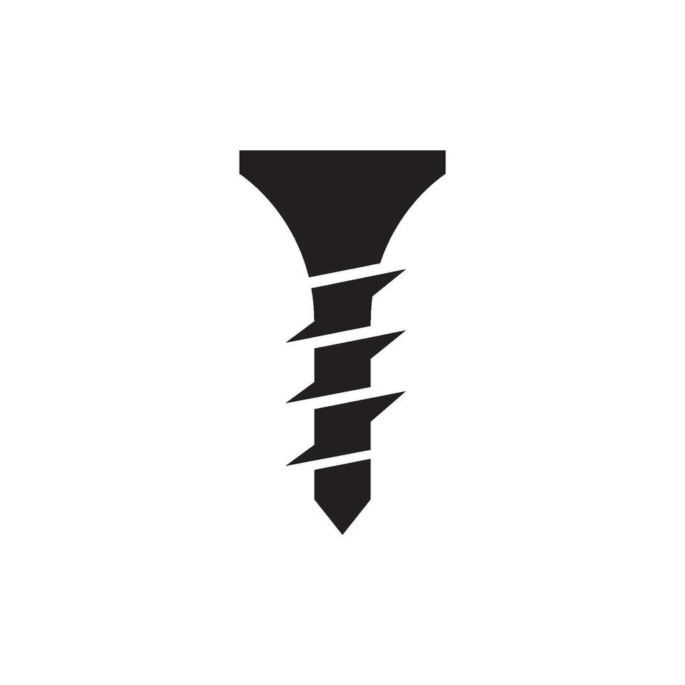 screw icon design vector