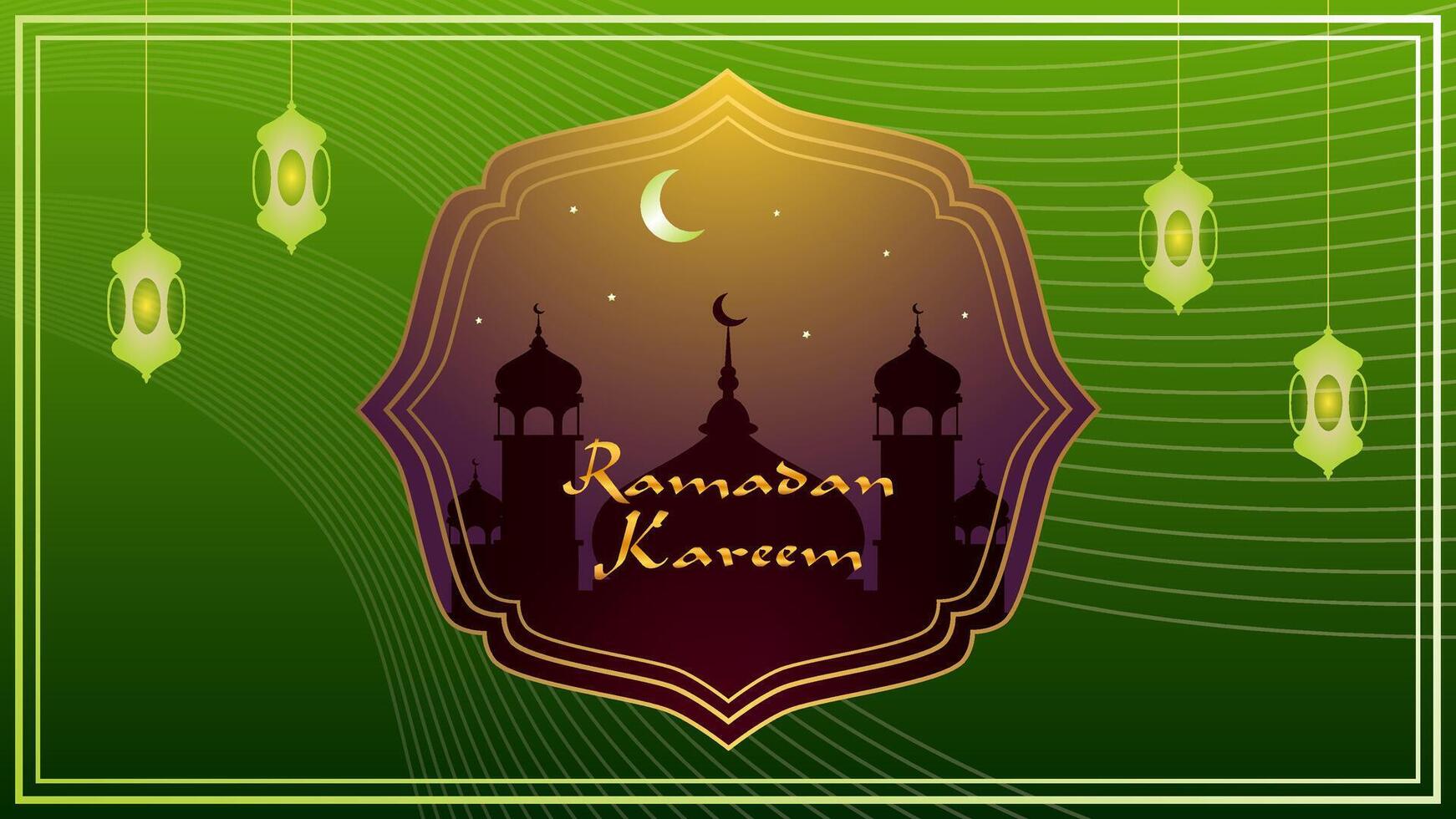 Ramadan Kareem Design Background. abstract Illustration for greetings card, poster and banner. vector