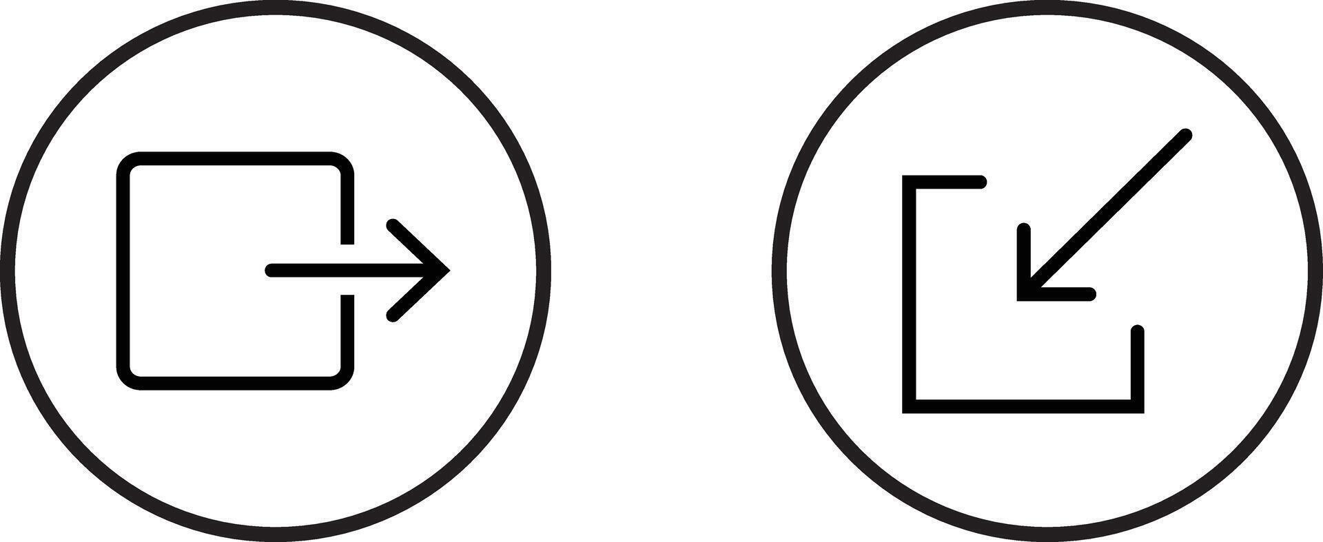 Software download icon, Download icon, minimal icons, vector