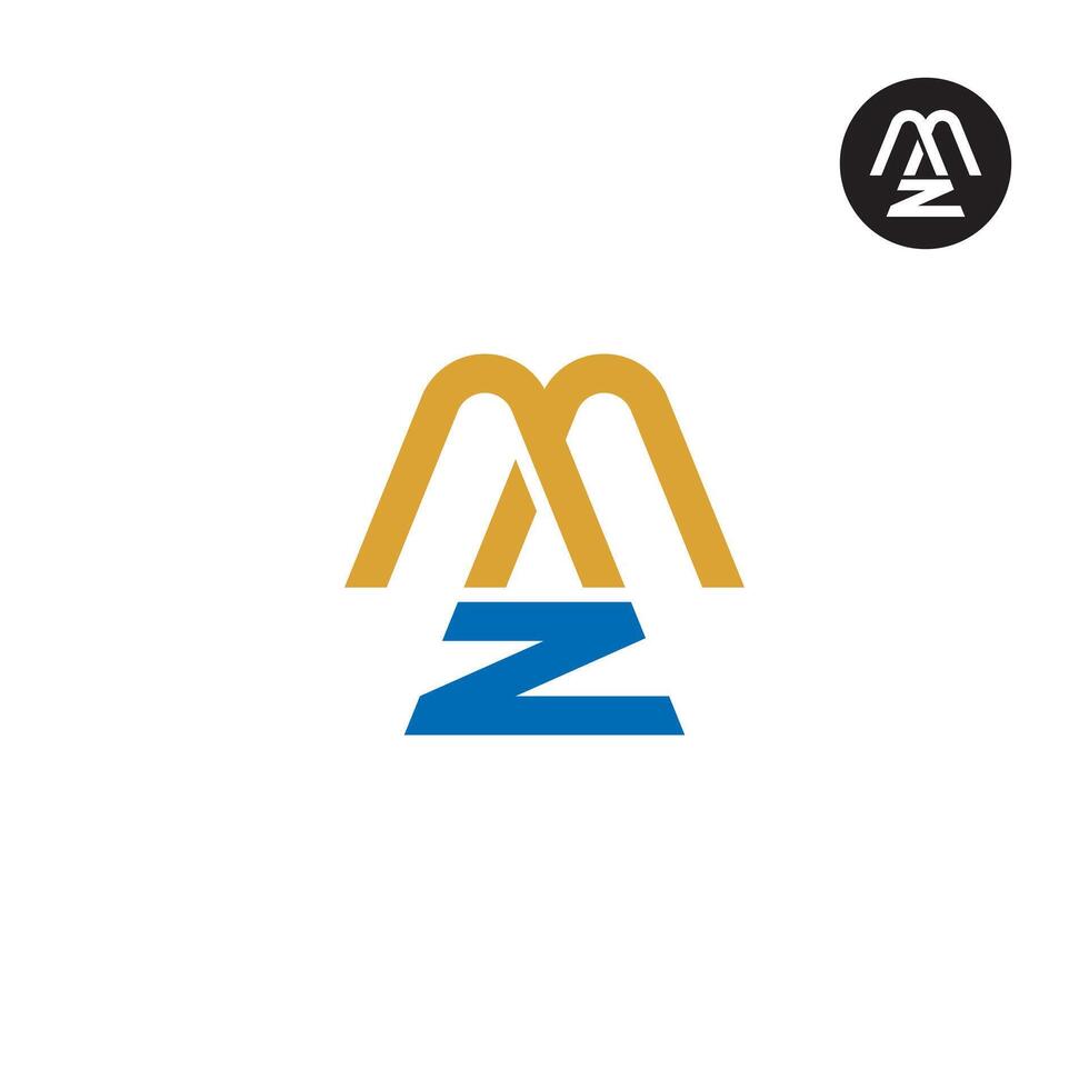 AAZ Logo Letter Monogram Design vector