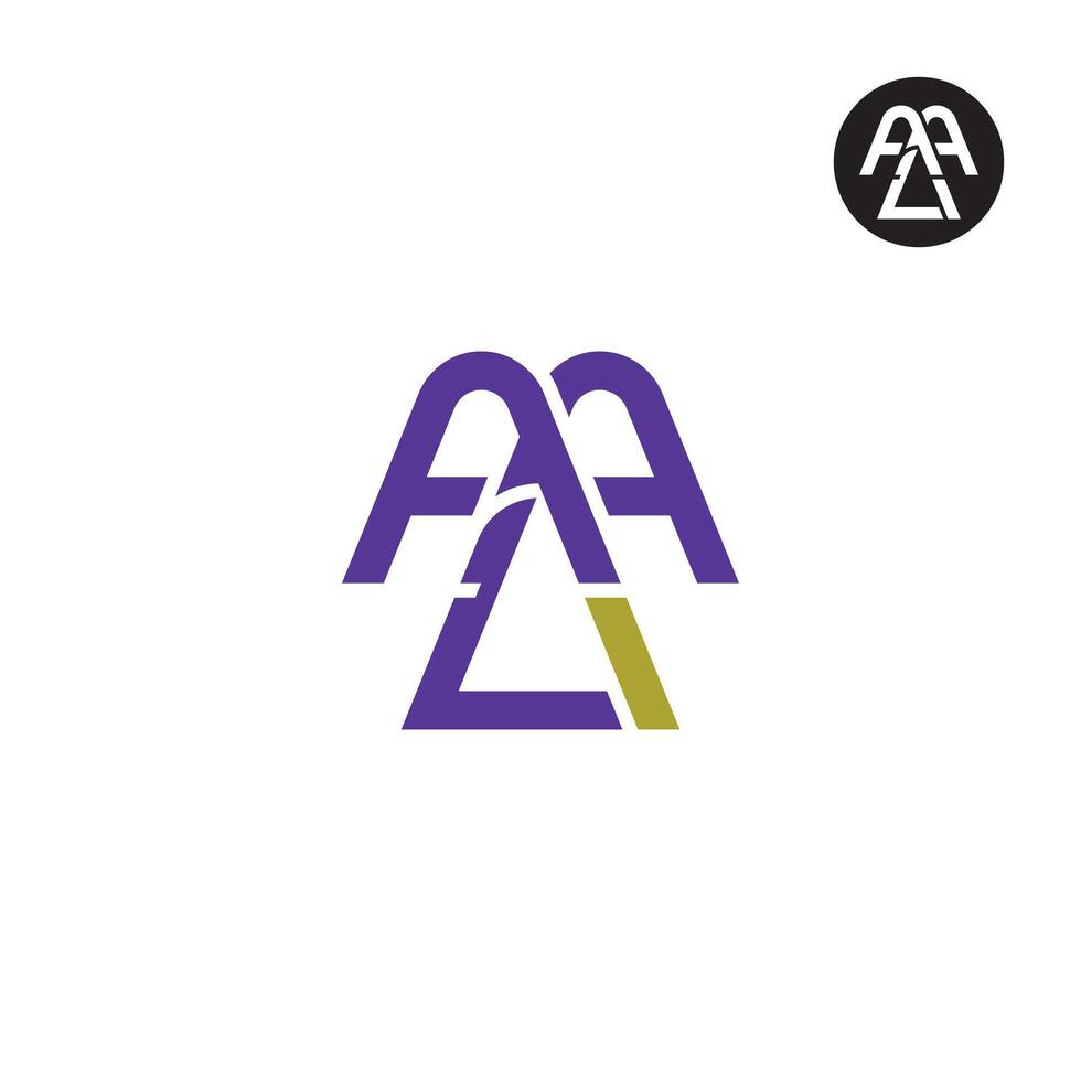 AAL Logo Letter Monogram Design vector