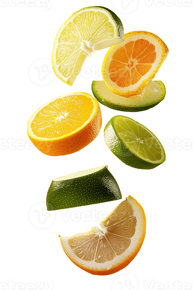 A group of citrus fruits png