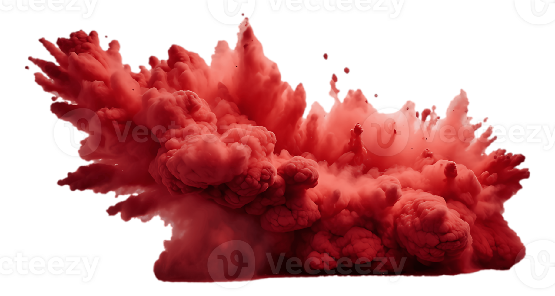 Red ink transparent background png