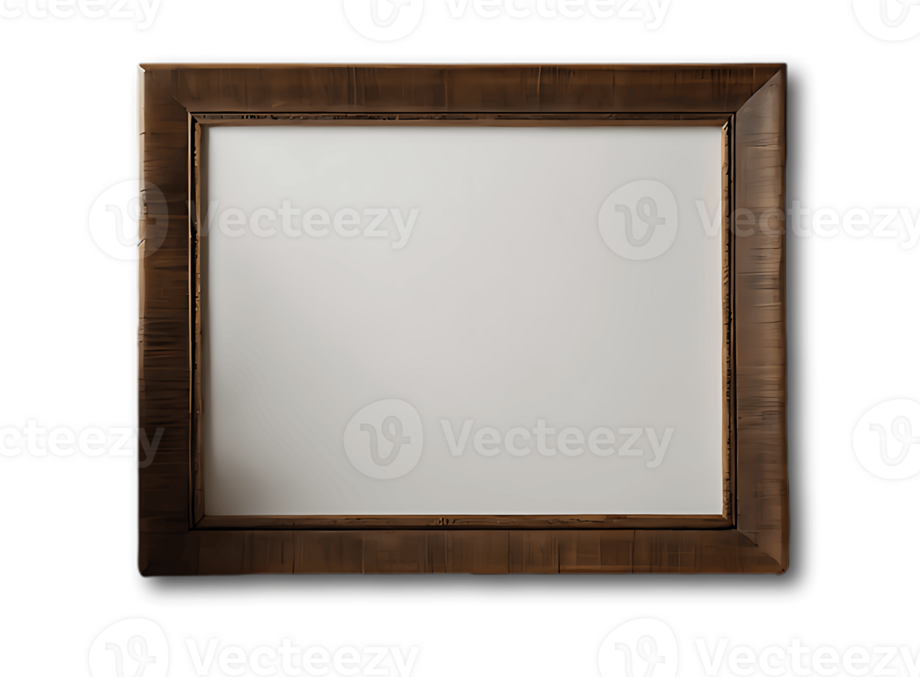 A square mirror with a white background png