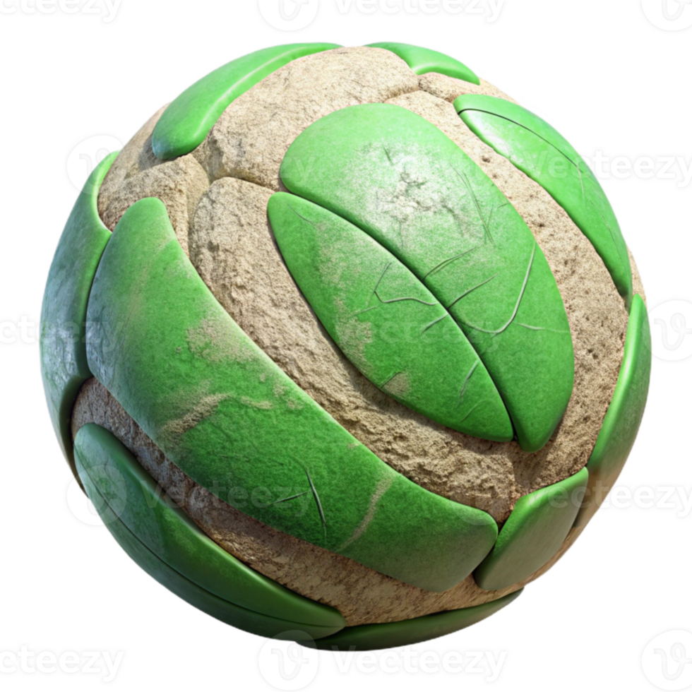 elegant rustic Medicine Ball Sand Filled Green Isolated Element high quality png