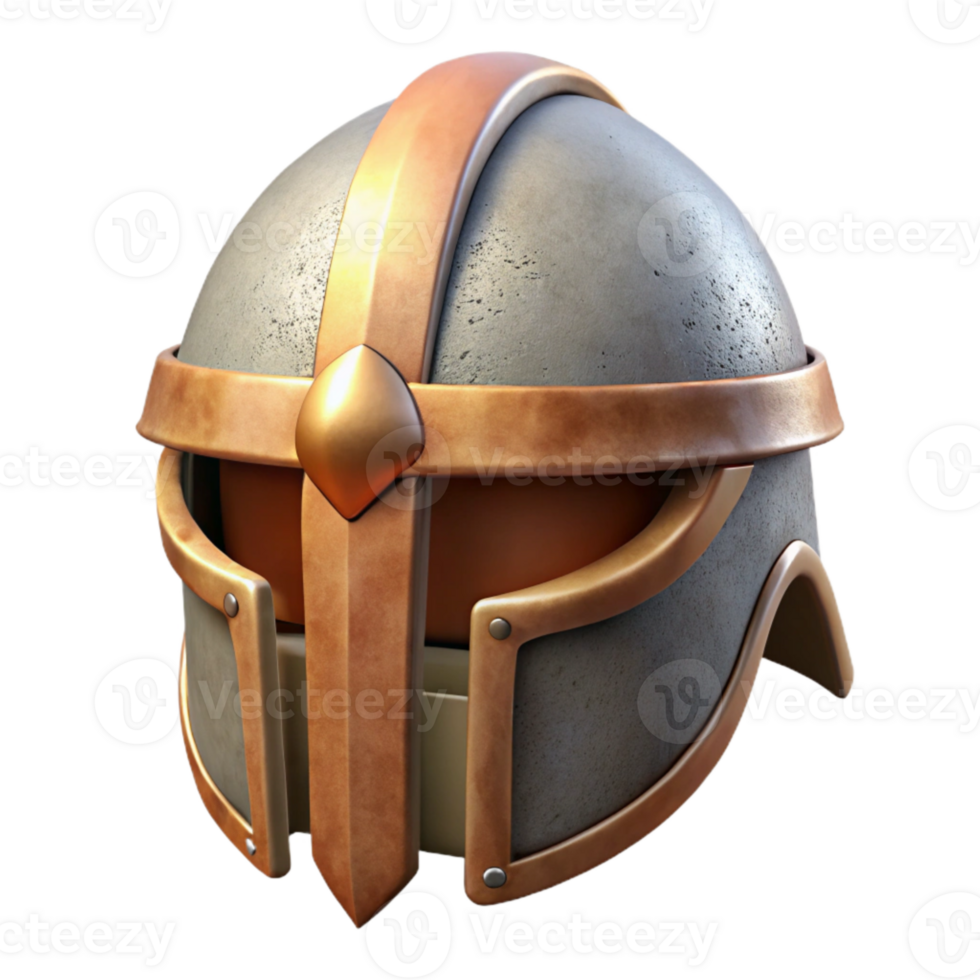 extraordinary traditional Medieval Helmet Front View Cutout high quality png