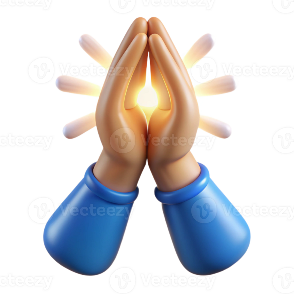 impressive vintage Meditation Hands Gesture Bright Light Cutout premium png