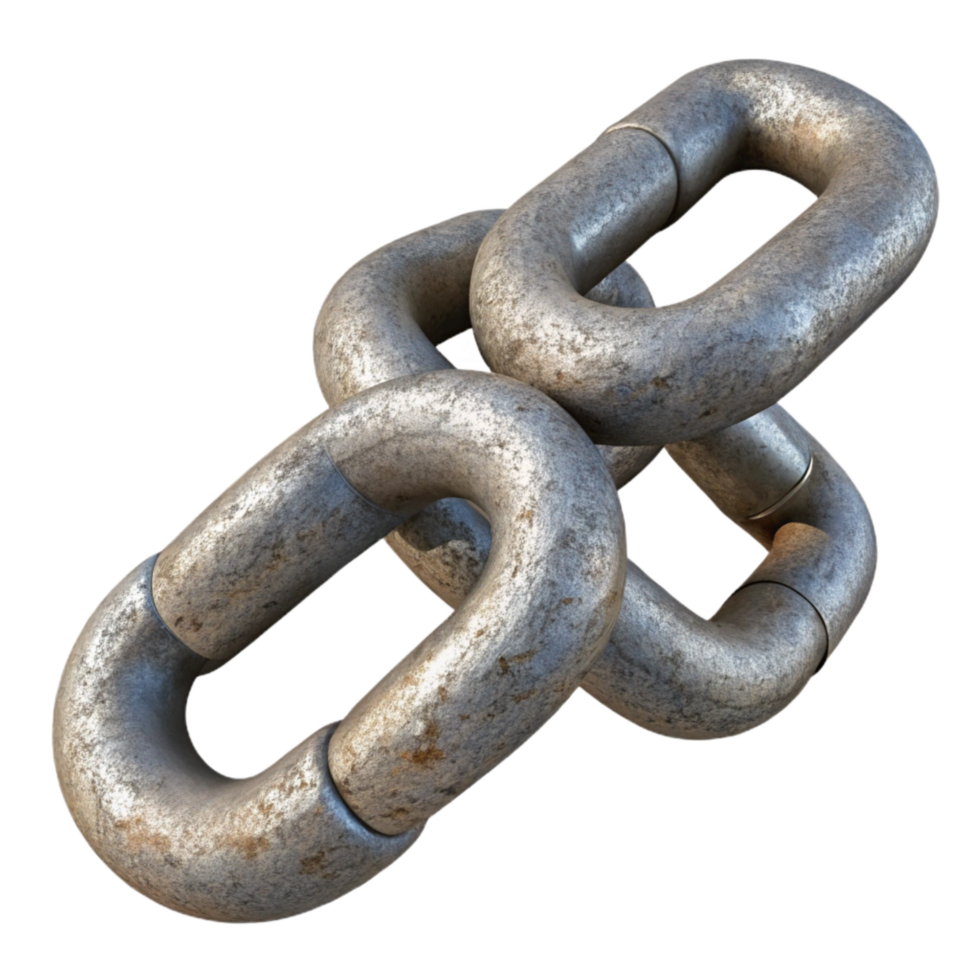 extraordinary modern Metal Chain Links Close Up Isolated Element exclusive png