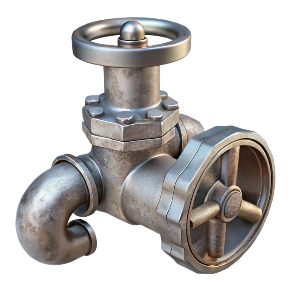 extraordinary abstract Metal Pipes Valve Close Up Transparent authentic png