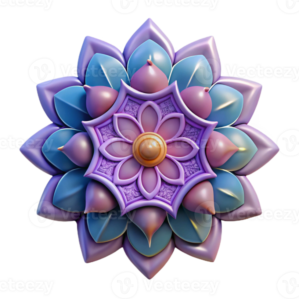 impressive rustic Mindful Coloring Mandala Design Isolated high resolution png